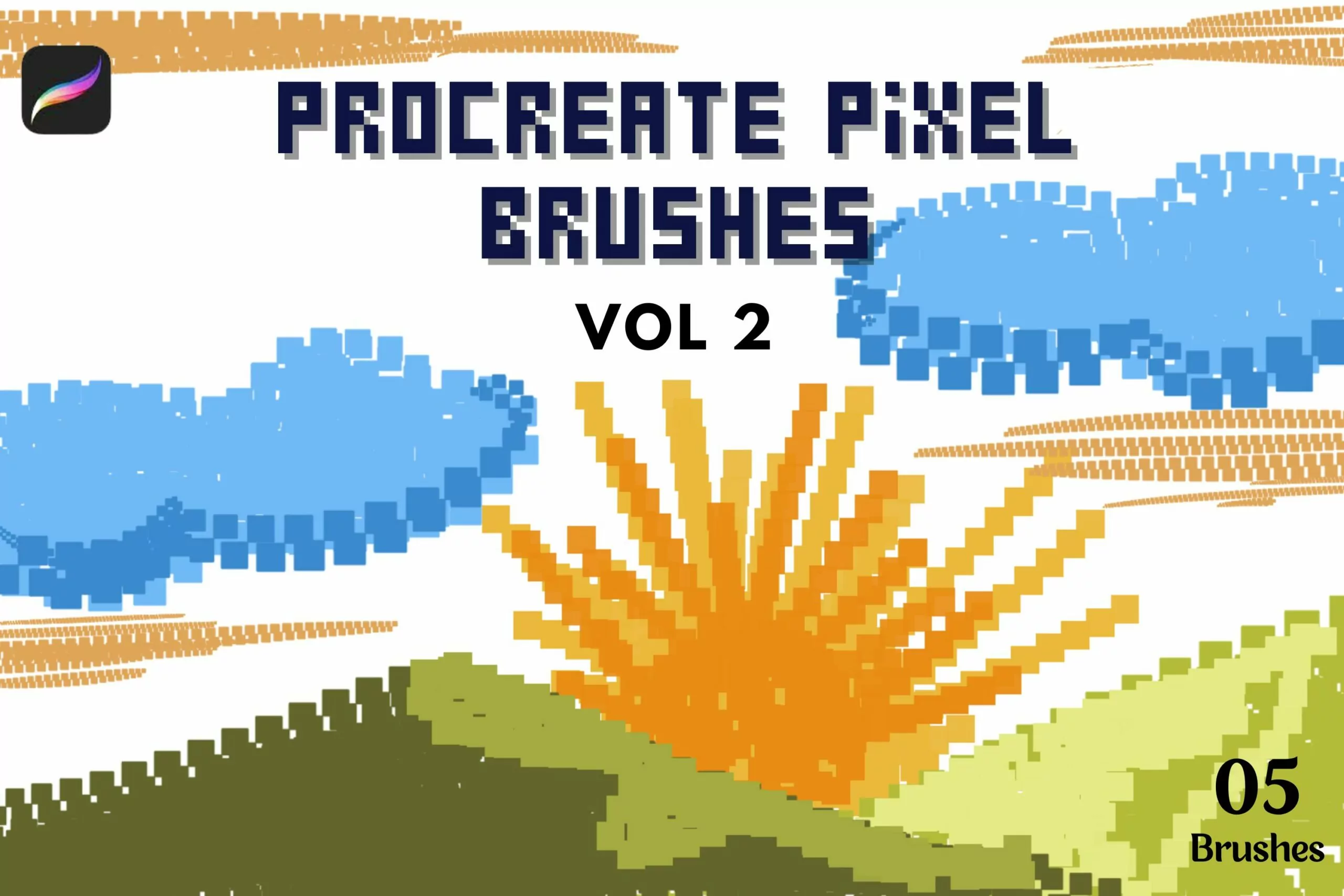 Pixel Brush Set Vol 2