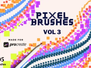 cover image pixel brush set vol 3