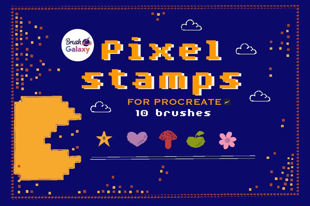 Pixel Stamp Set 1 cover image pixel stamp set