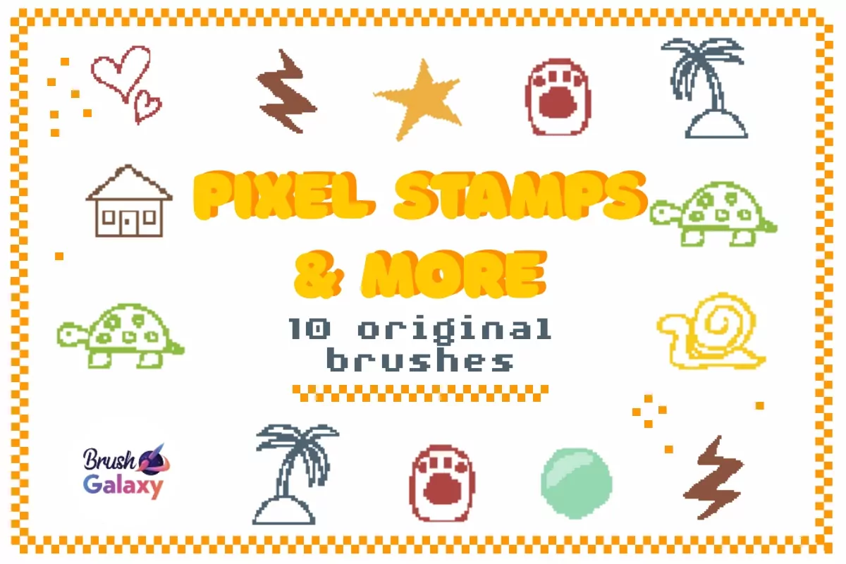 Pixel Stamps &amp; More