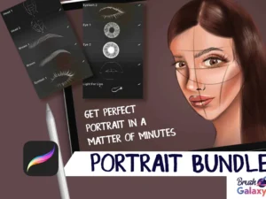 cover image portrait bundle brush set