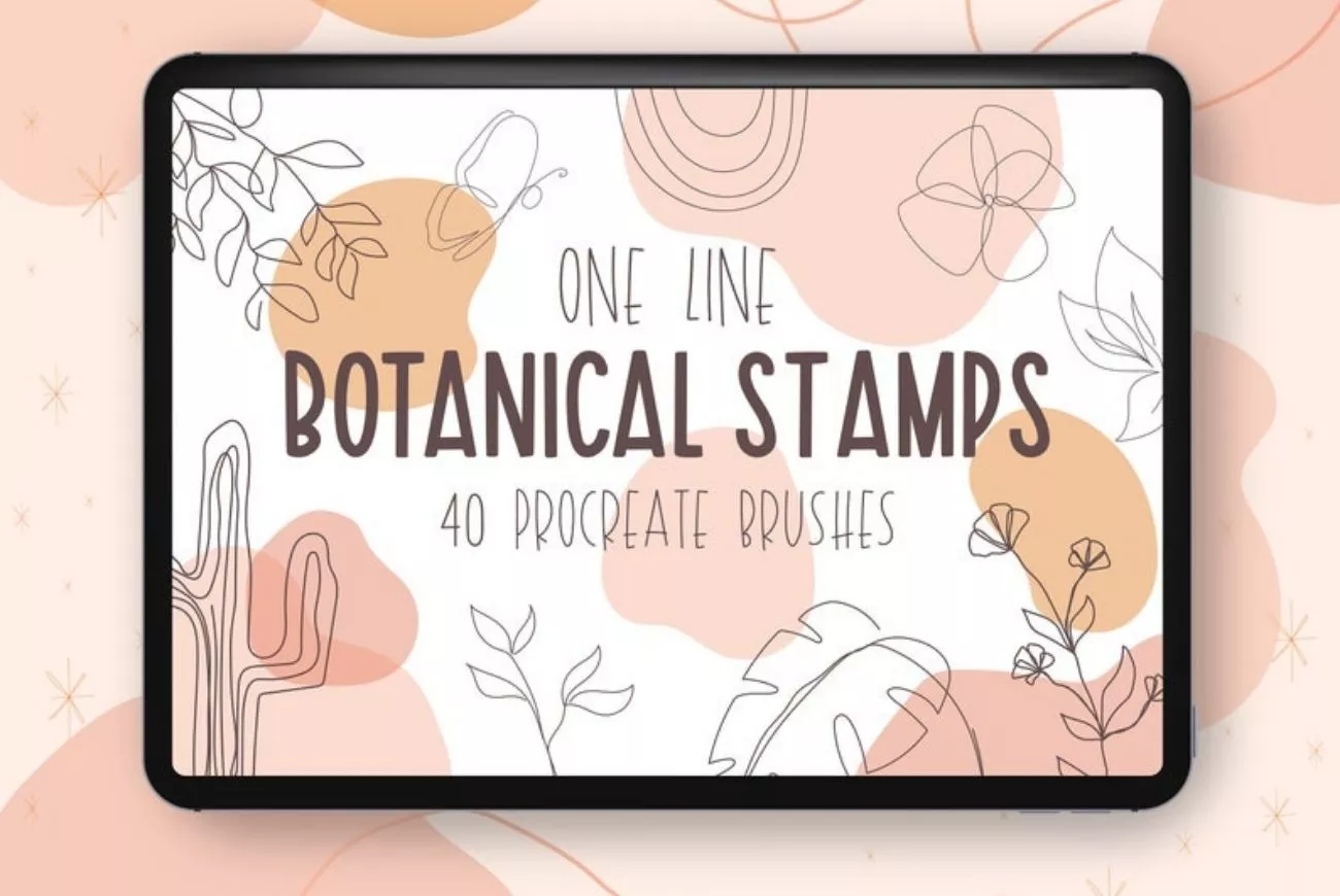 Procreate Botanical Boho Brushes