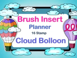 cover image procreate cloud balloon brush stamps