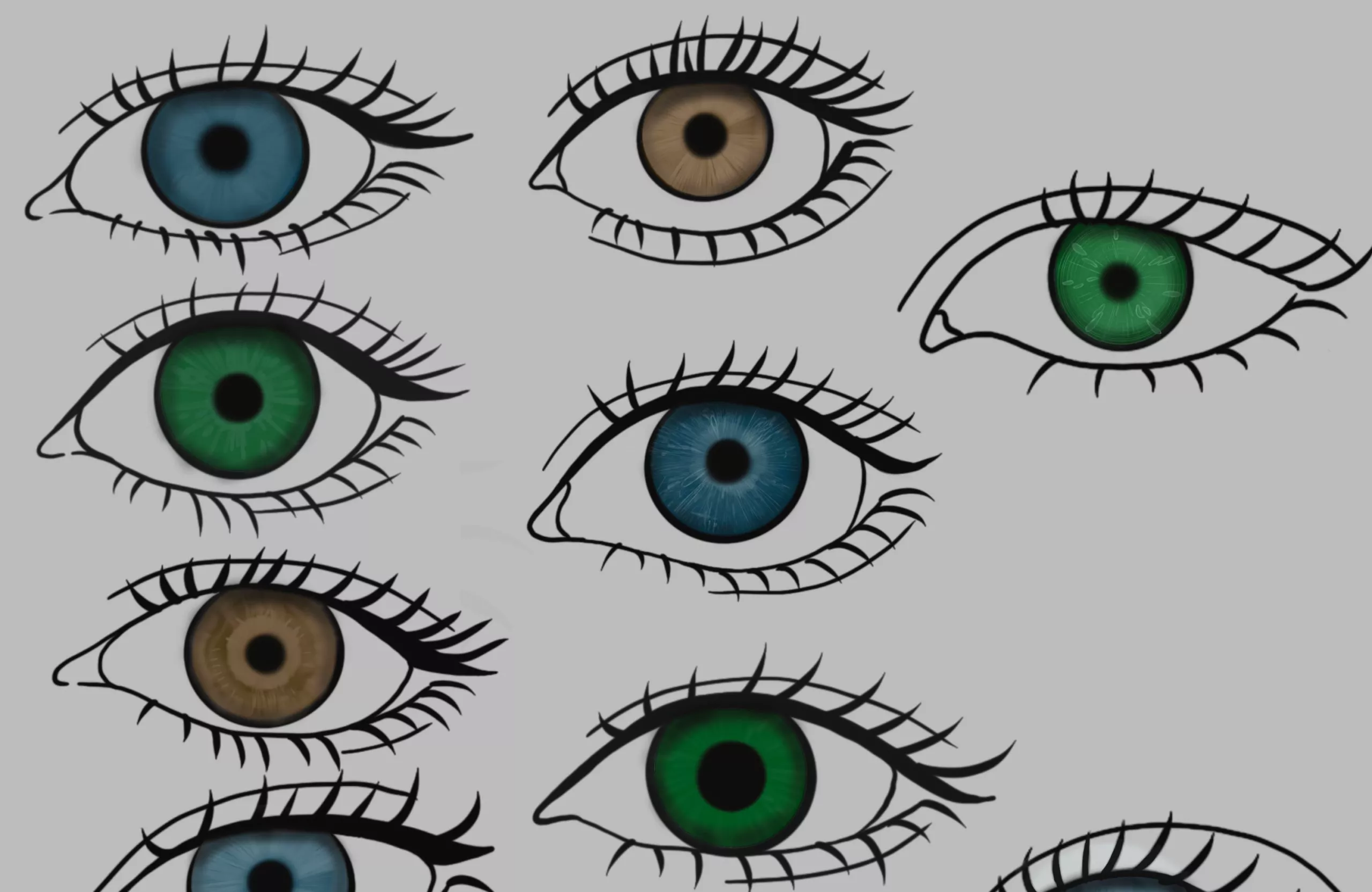 Procreate Eye Shapes