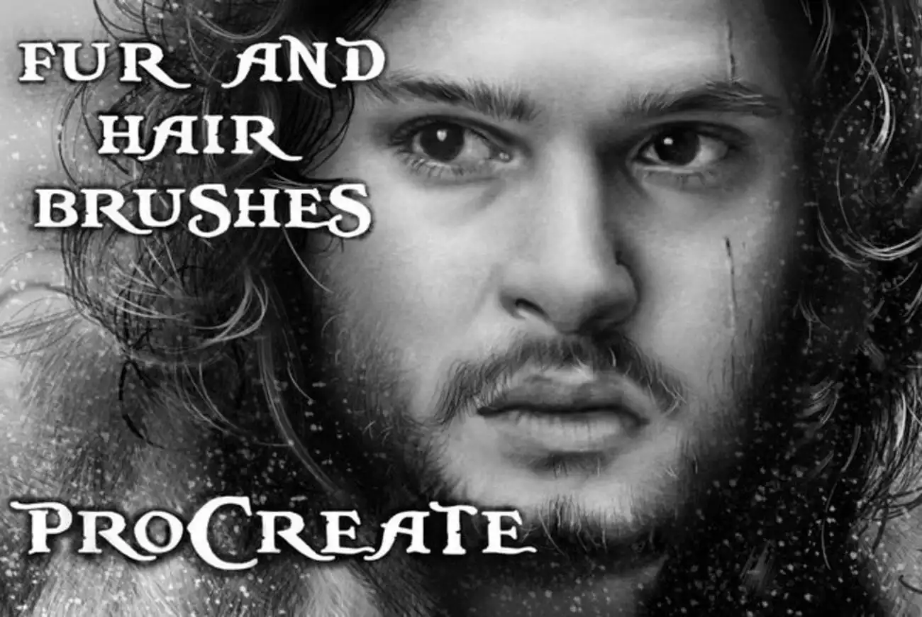 Procreate Fur and Hair Brushes