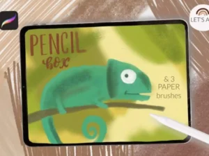 cover image procreate pencil texture brushes
