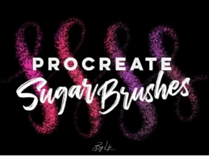 cover image procreate sugar brushes