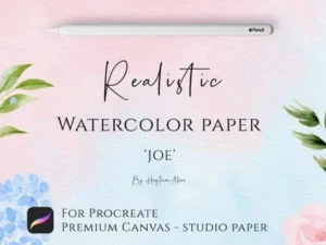 cover image procreate watercolor paper canvas joe