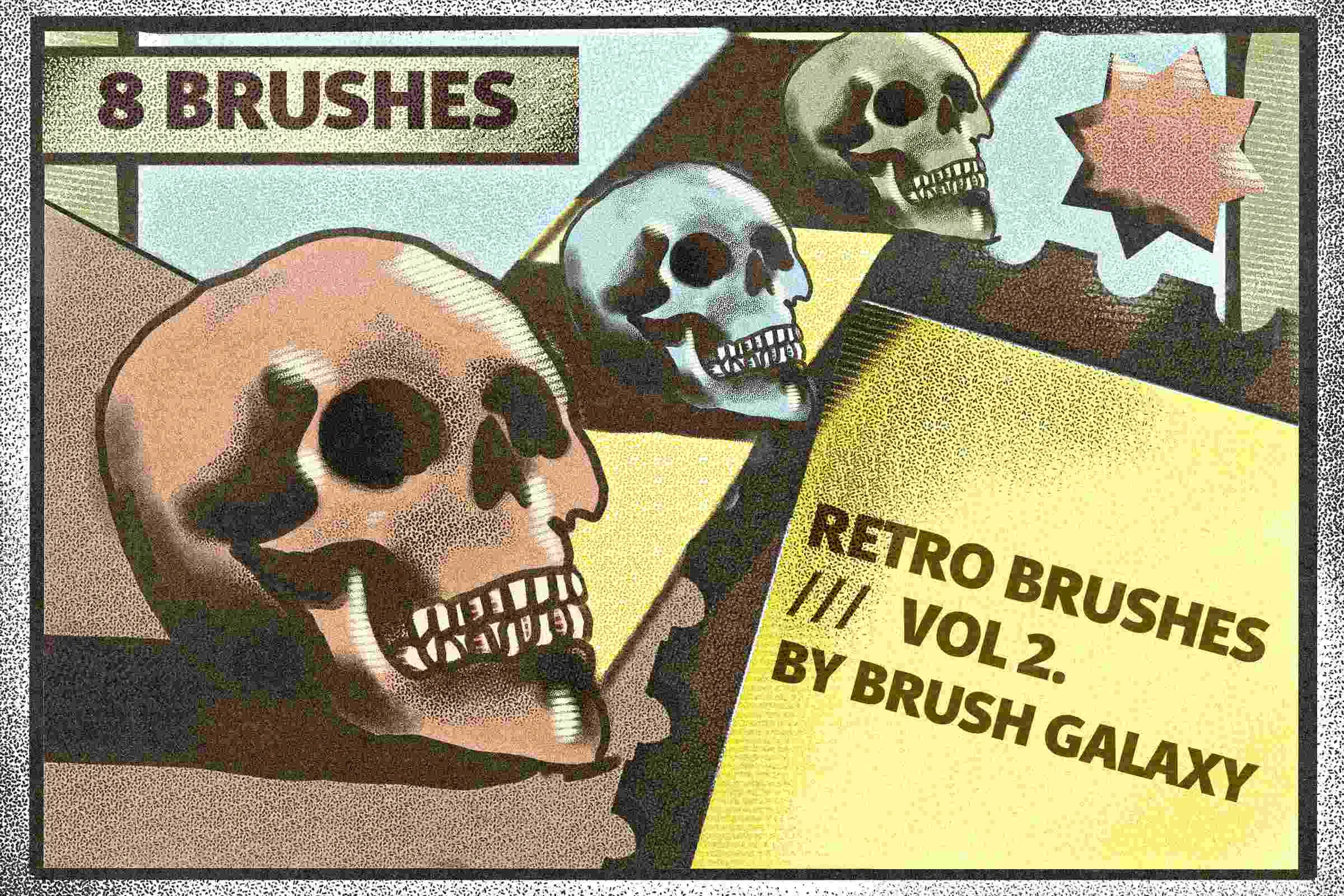 Retro Texture Brushes Vol 2