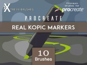 cover image real kopic markers