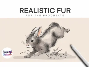 cover image realistic fur set