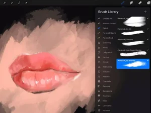 cover image realistic painter brushes for procreate