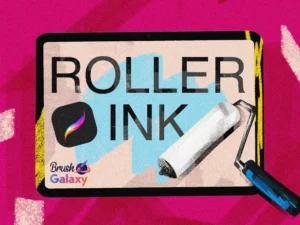 cover image roller ink brush set