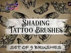 cover image shading tattoo brush pack vol 1