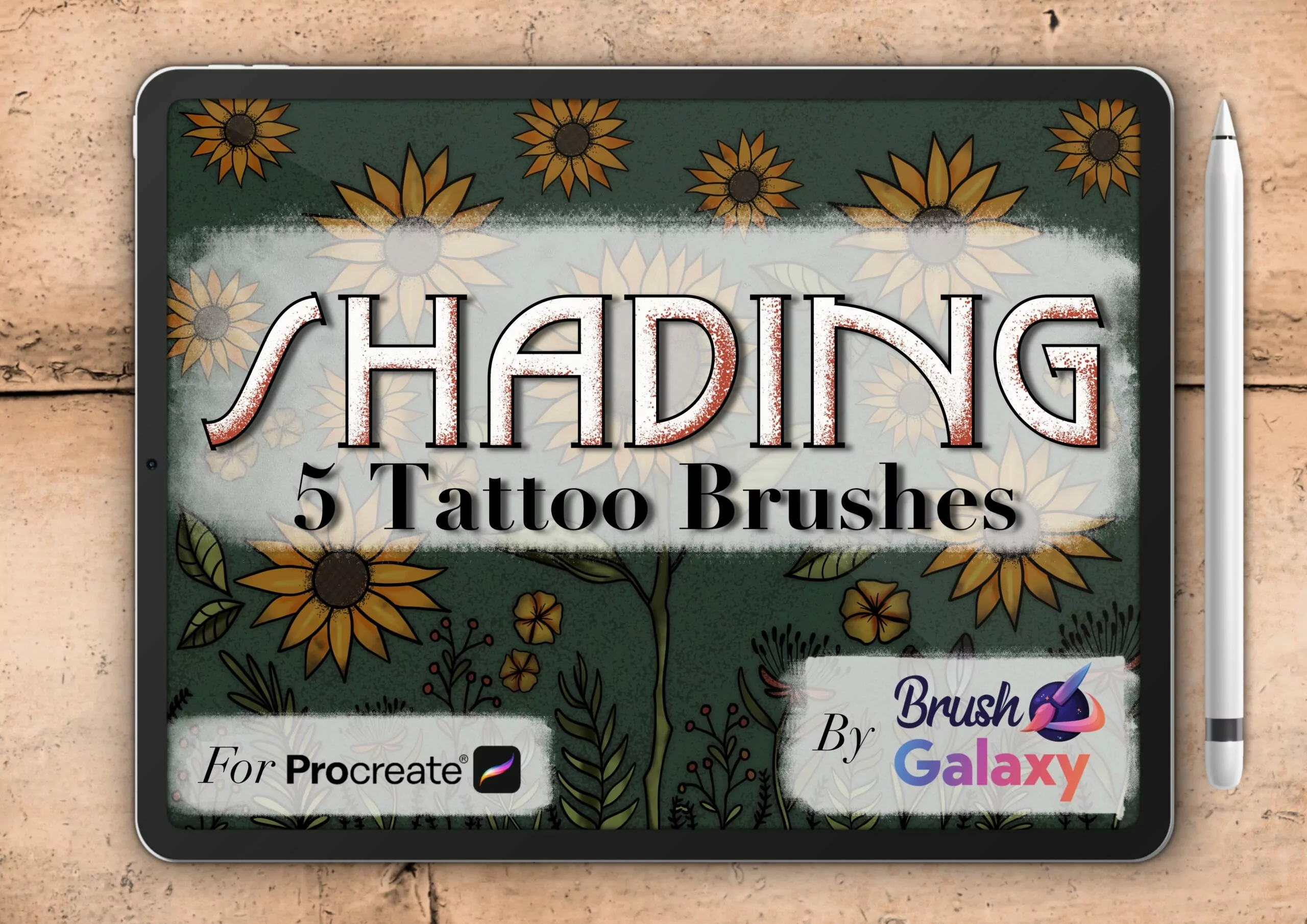 Shading Tattoo Brush Set