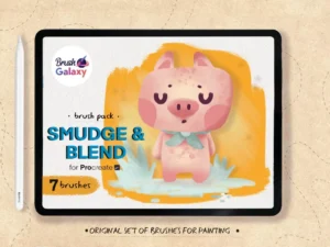 cover image smudge blend brush pack 1