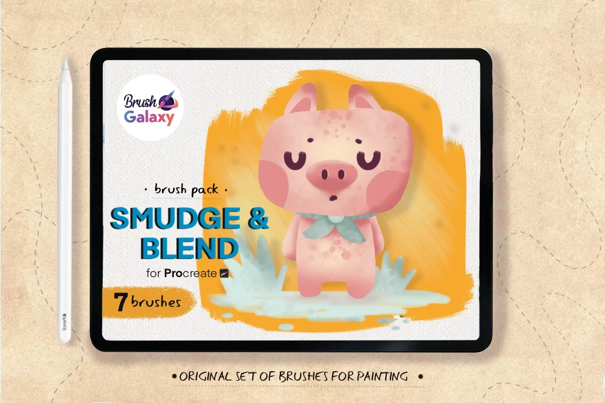Smudge &amp; Blend Brush Pack