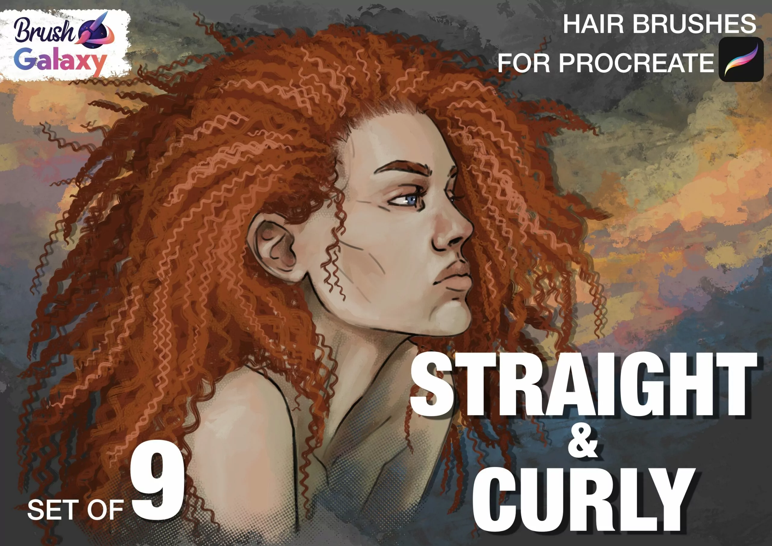 Straight &amp; Curly Brush Set