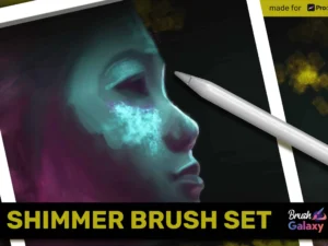 cover image shimmer brush set
