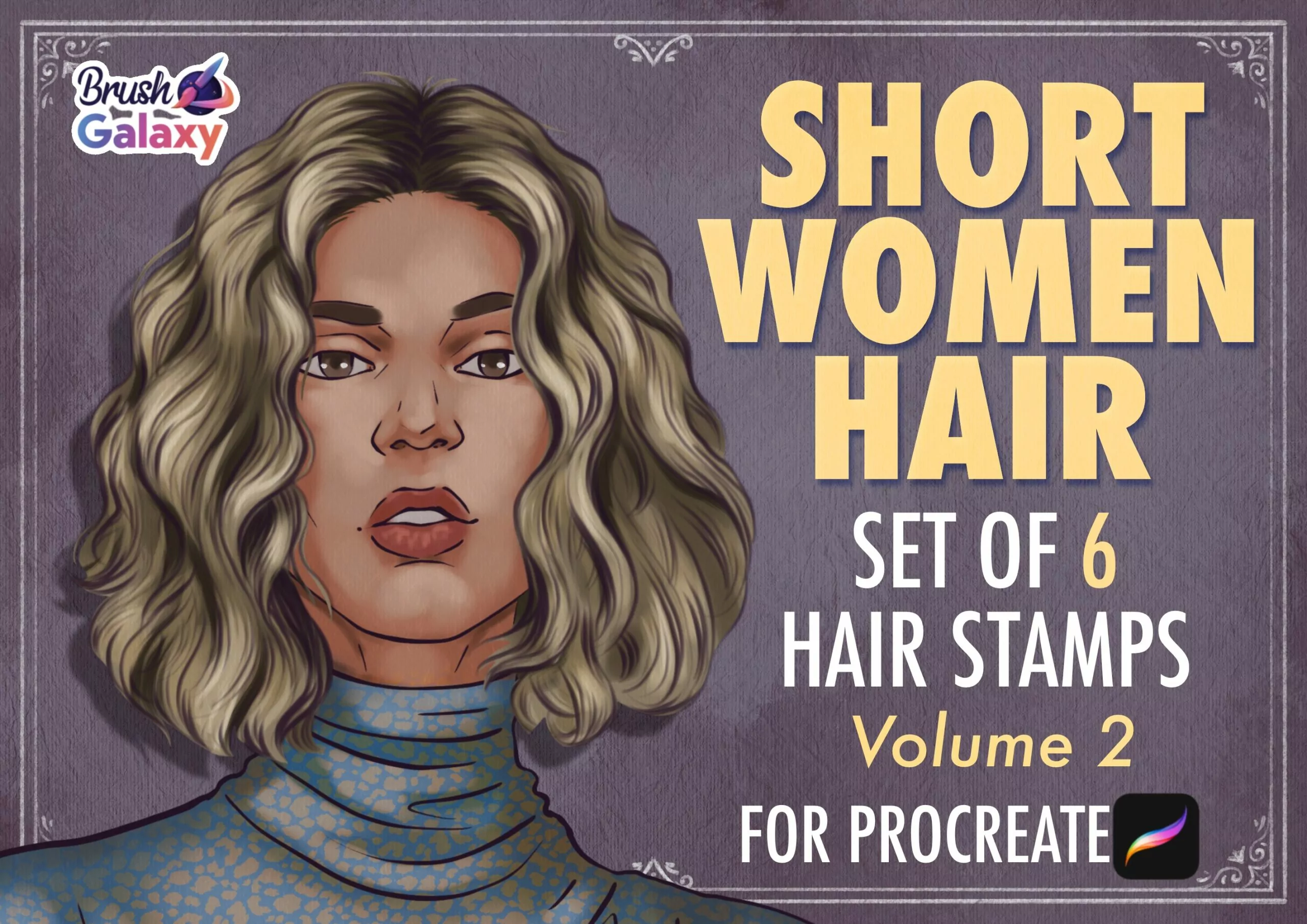 Short Women Hair Brush Pack Vol 2