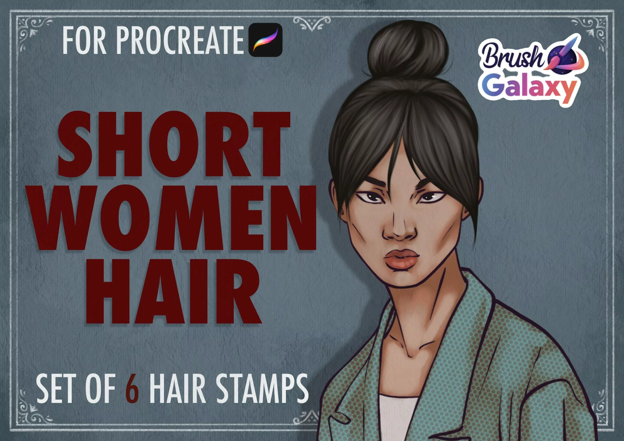 Short Women Hair Brush Pack