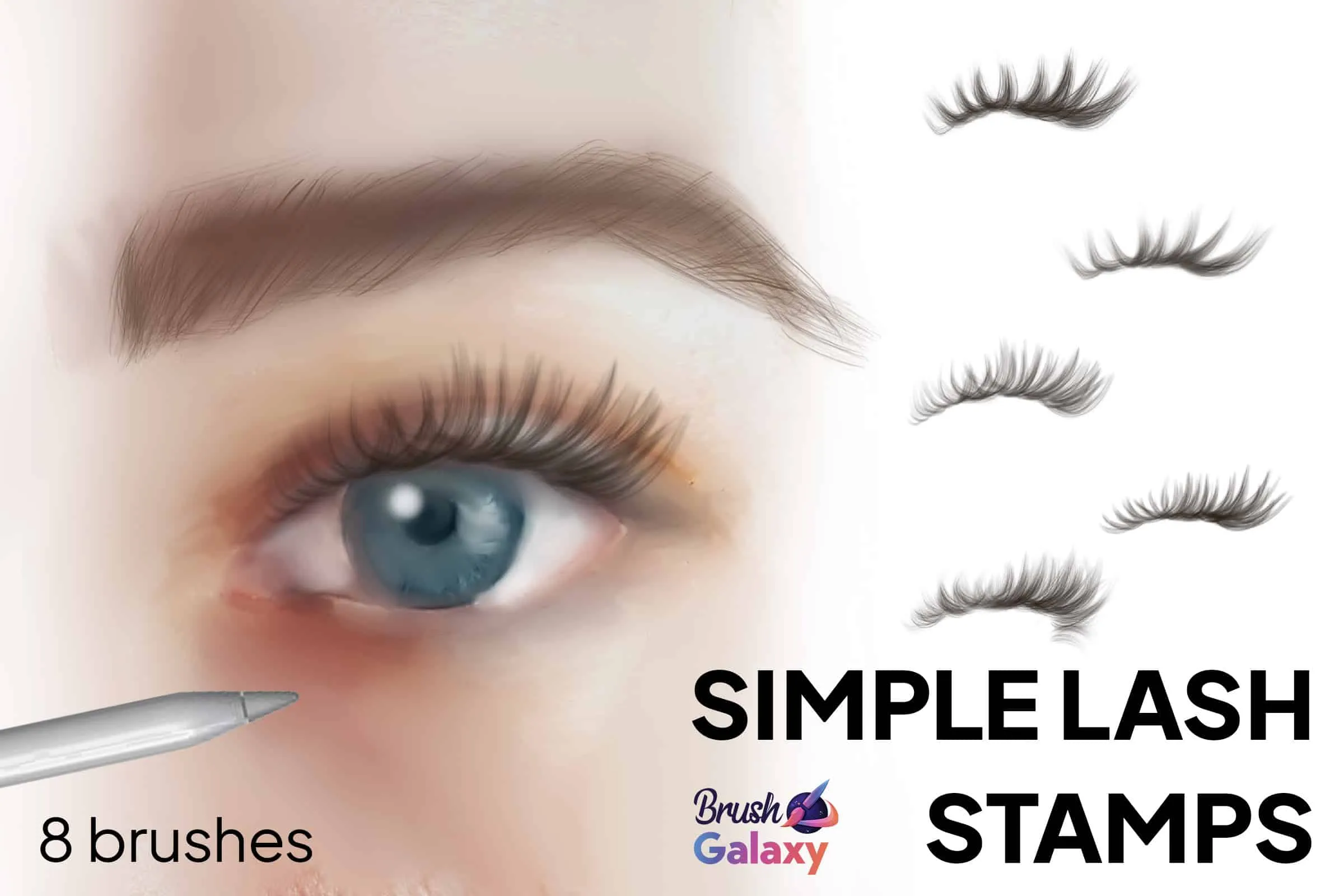 Simple Lash Stamp Set