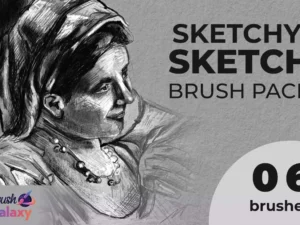 cover image sketchy sketch brush pack