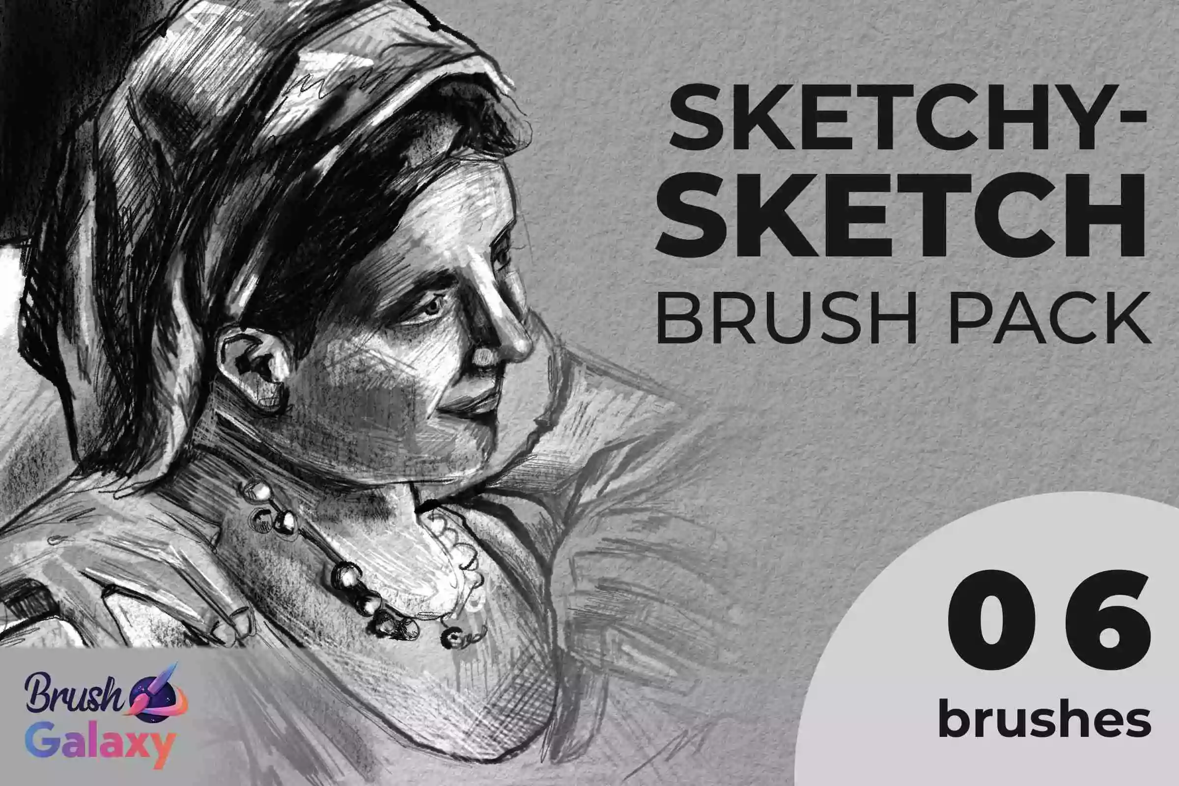 Sketchy Sketch Brush Pack