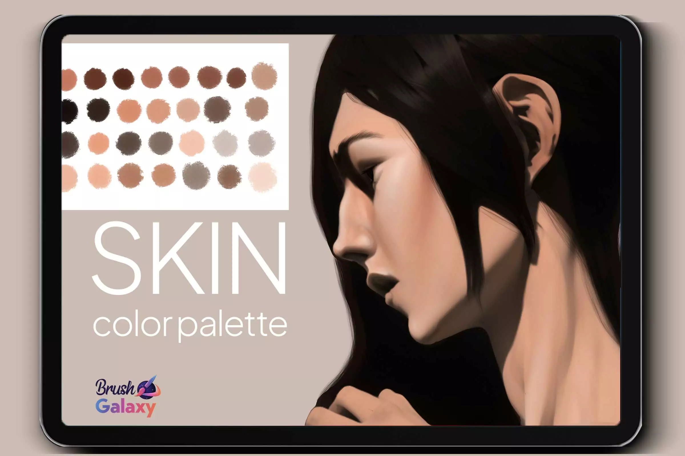 Skin Color Palette