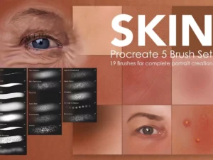 cover image skin painting brushes