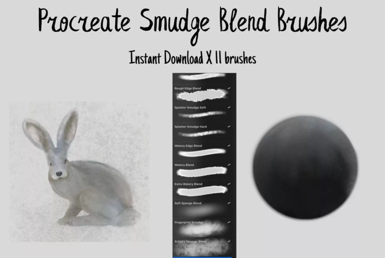 Smudge Blend Brushes