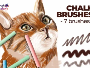 cover image soft chalk brush pack