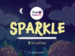 cover image sparkle brush set vol 3