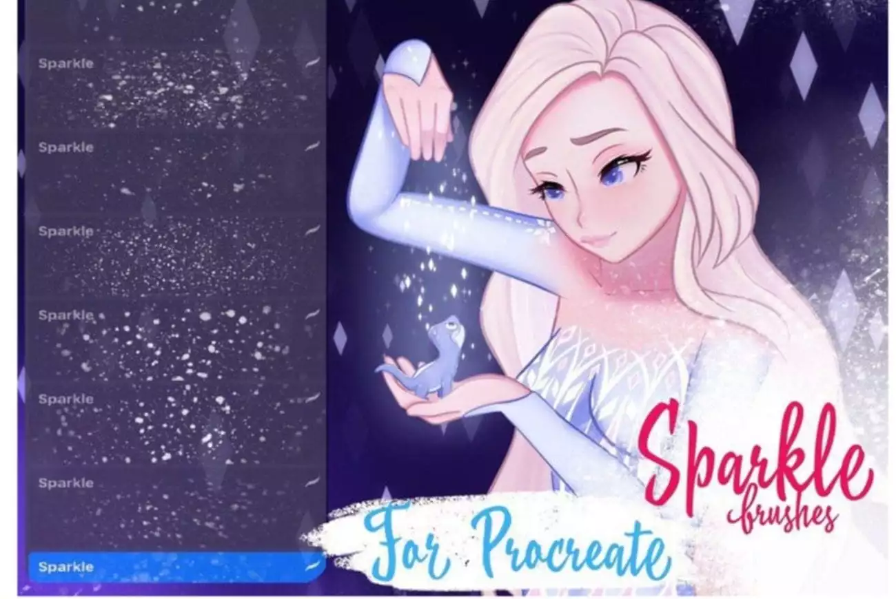 Sparkle Procreate Brushes