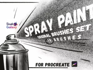 cover image spray paint brush set