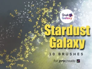 cover image stardust galaxy brush set