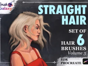 cover image straight hair brush set vol 3