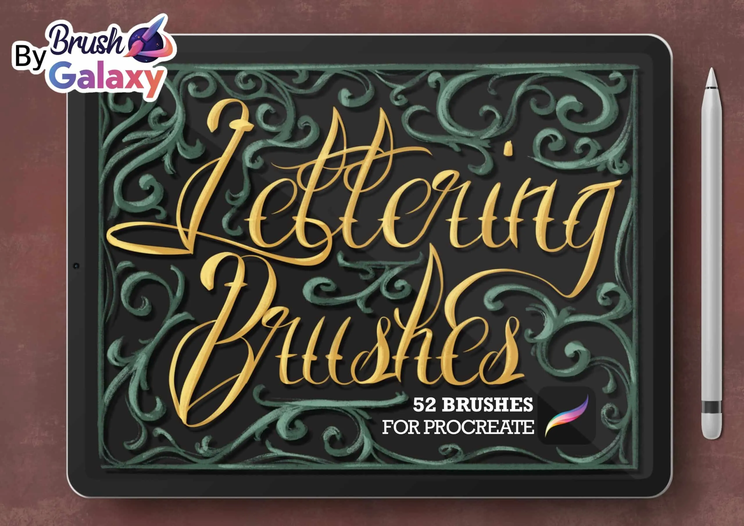 Tattoo Lettering Brush Pack Vol 2