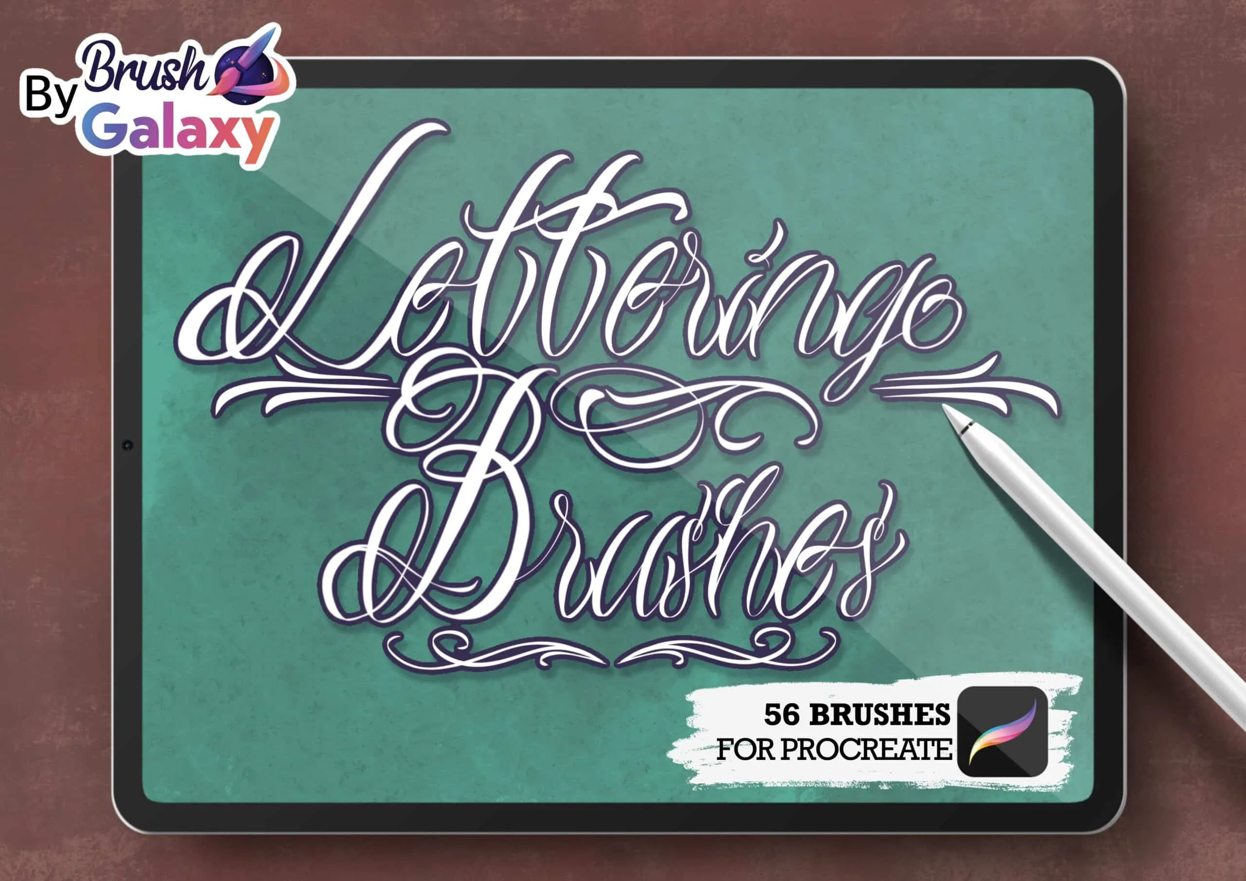 Tattoo Lettering Brush Pack