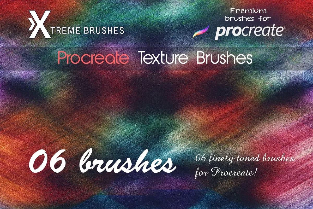 Textured Brushes for Procreate