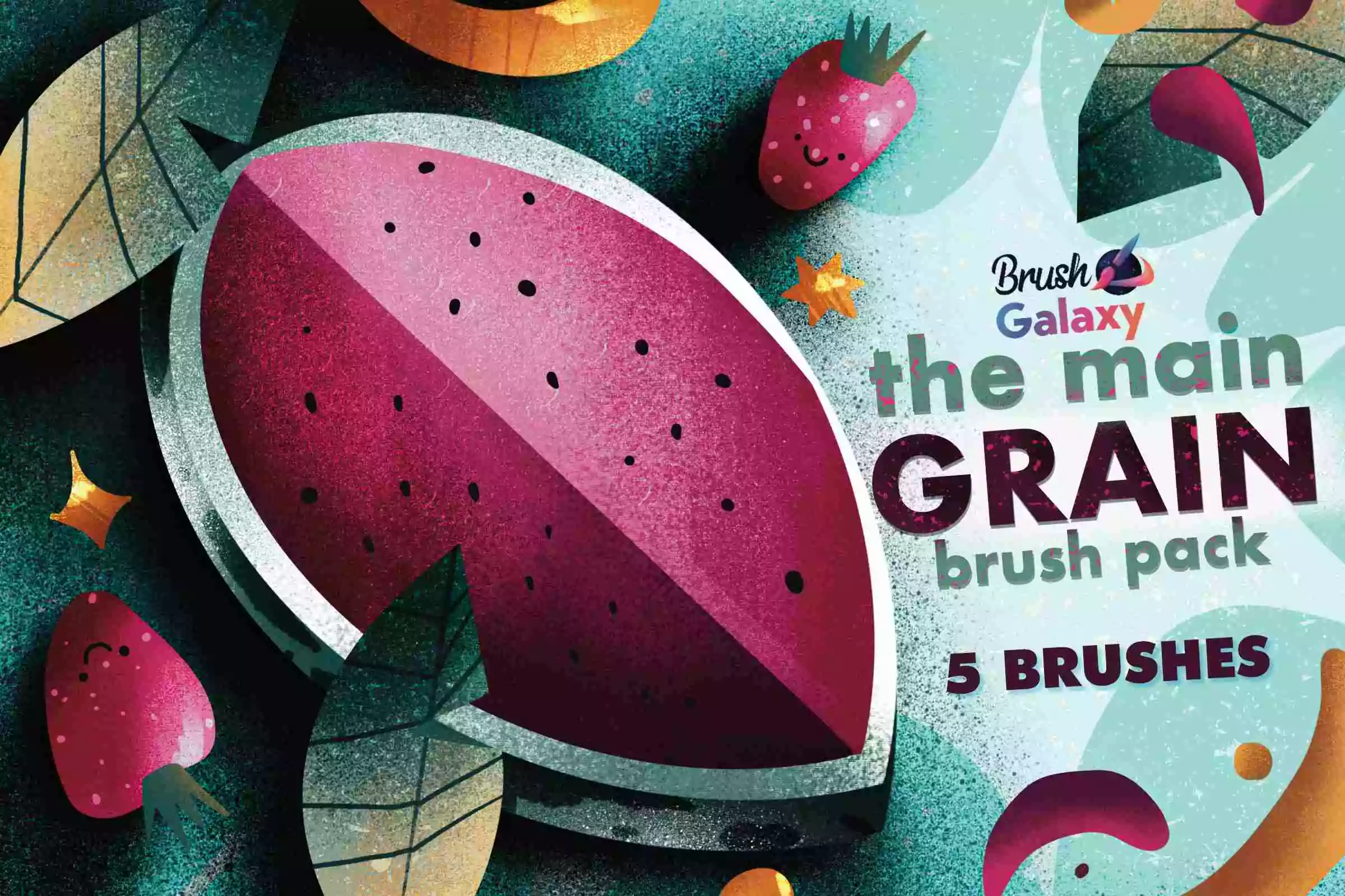 The Main Grain Brush Set
