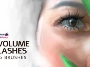 cover image volume lashes brush set