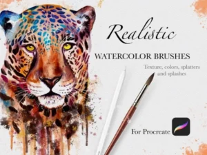 cover image watercolor brushes for procreate