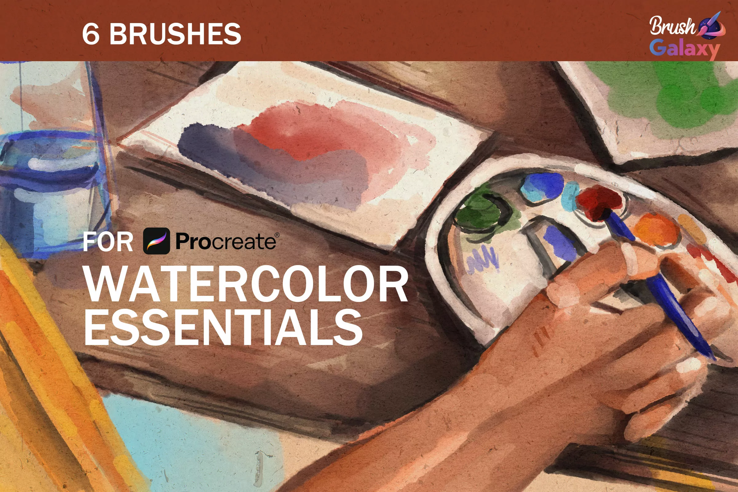 Watercolor Essentials Brush Set Vol 3
