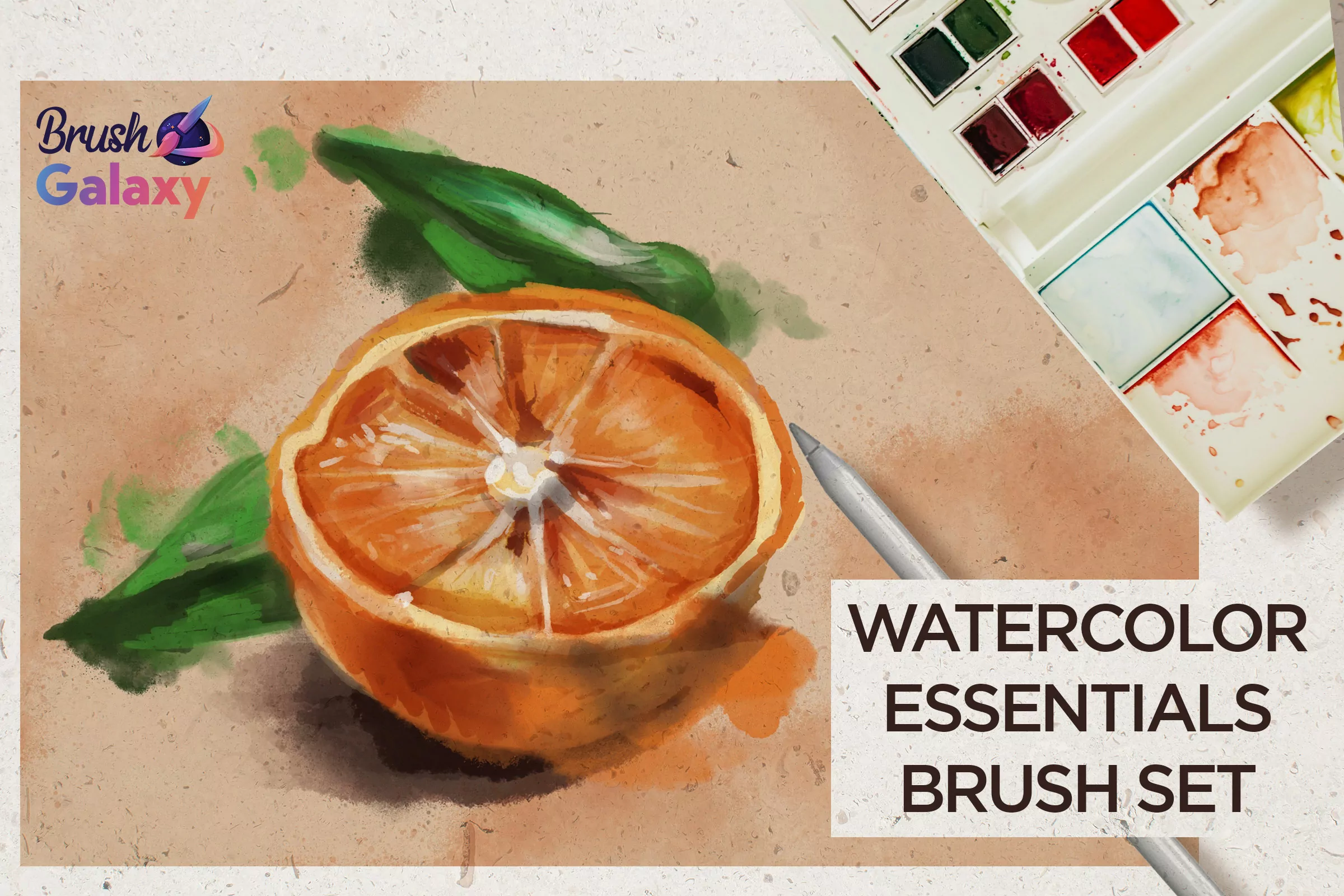 Watercolor Essentials Brush Set