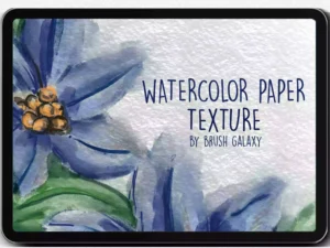 cover image watercolor paper texture stamps
