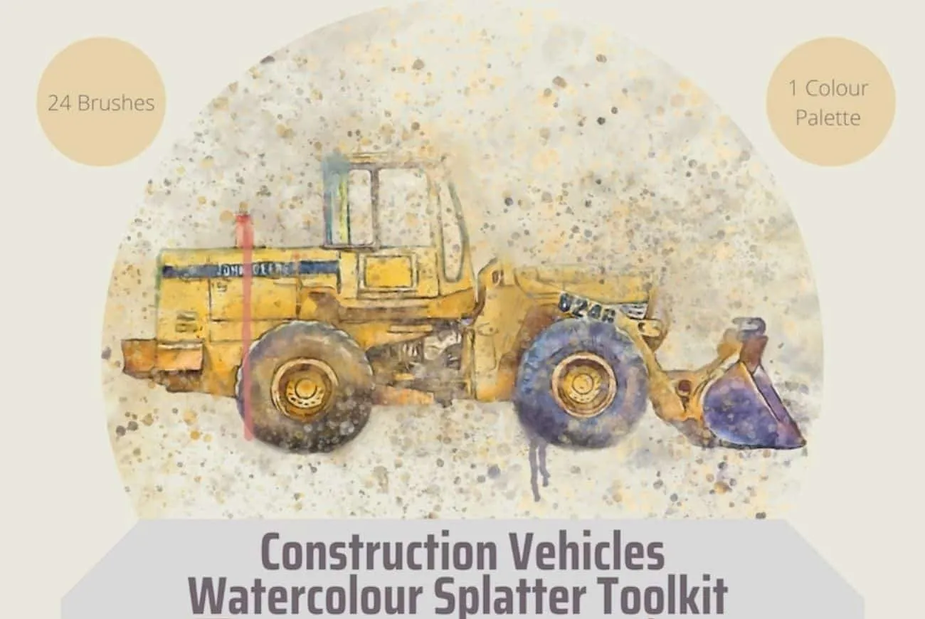 Watercolour Splatter Vehicles Toolkit