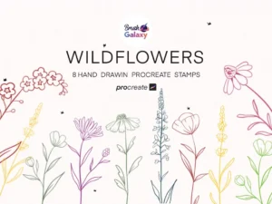 cover image wildflowers stamp set vol 1