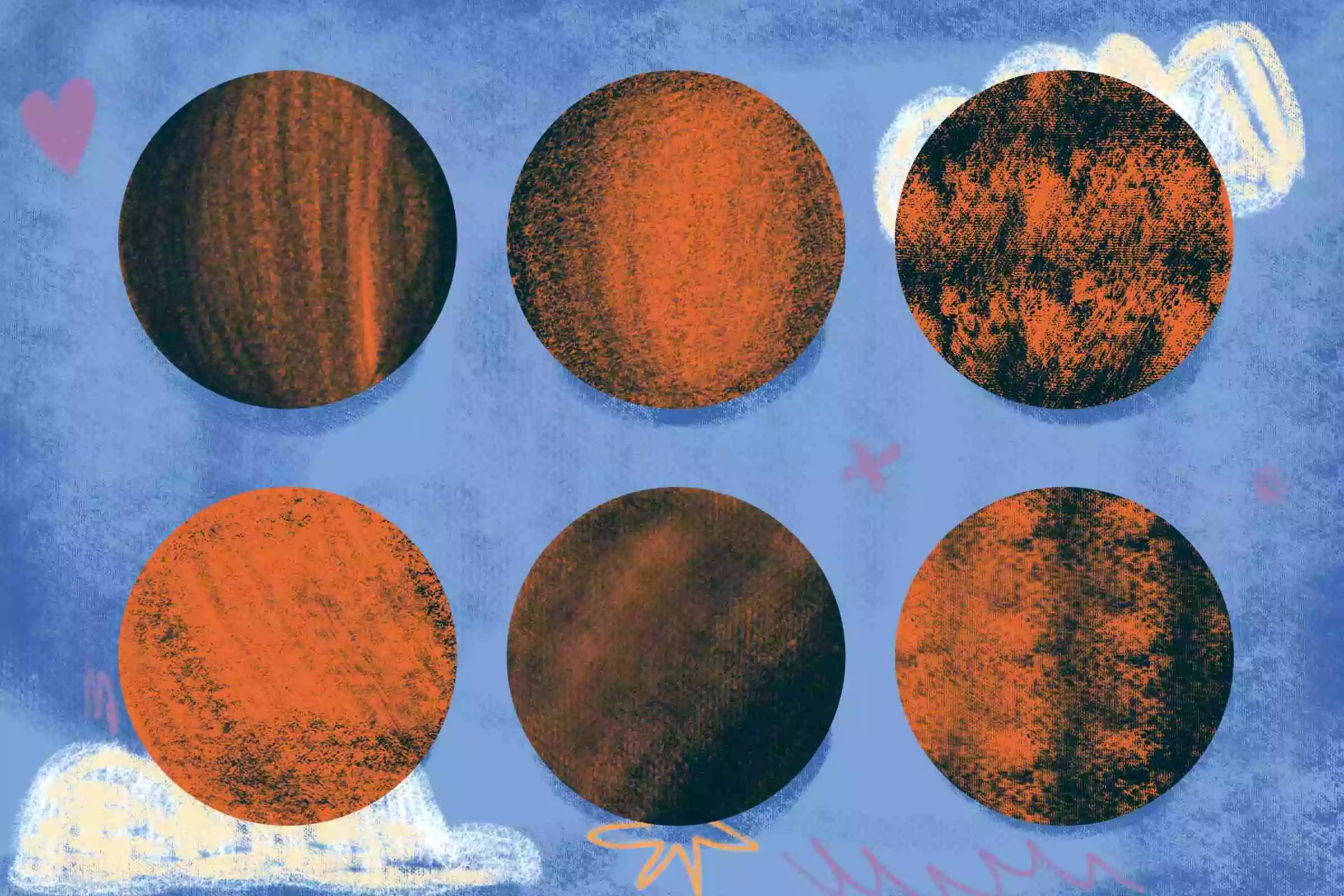 Dry Texture Brush Pack 5 dry texture brush pack4