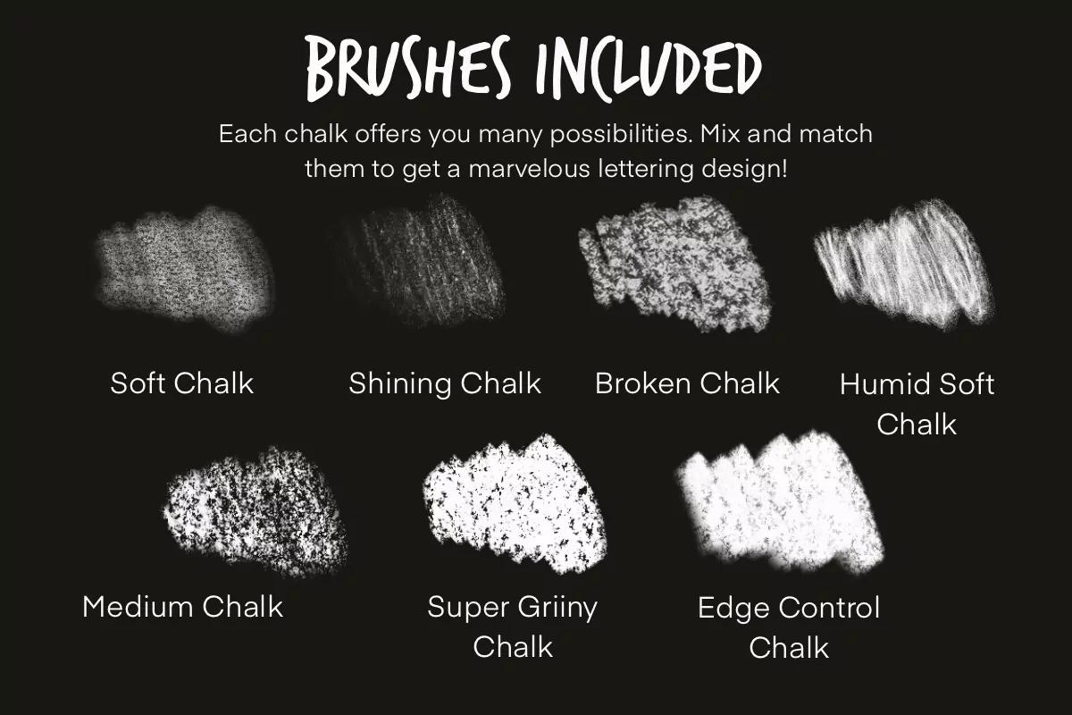 Essential Chalk Brush Set 6 essential chalk brush set5